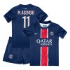 Maillot de Supporter Paris Saint-Germain Marco Asensio 11 Domicile 2024-25 Pour Enfant